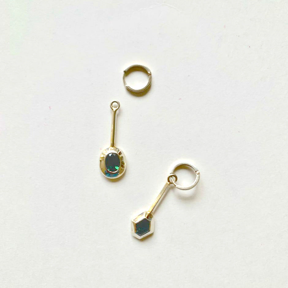 Sapphire Constellation Earrings